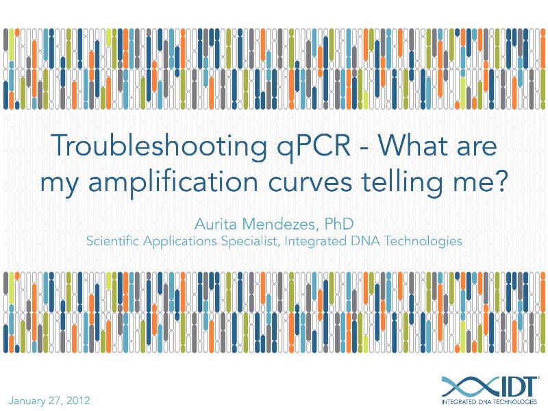 TroubleshootingqPCR